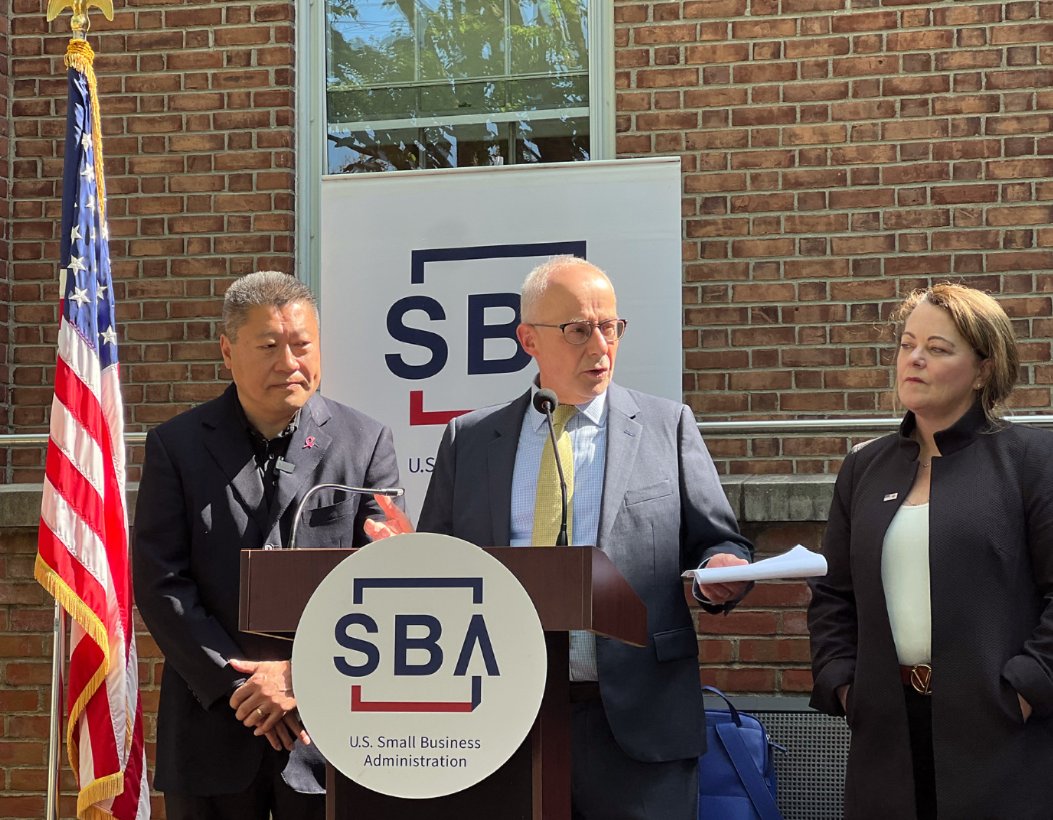 @ctsbdc joined a press conference with @SBA_Connecticut, @SenatorHwang, and elected officials to announce the 2024 CT Second Capital Matchmaker on June 4. Capital opportunities for #smallbusinesses Register now: ctsbdc.uconn.edu/news_events Co-hosted by @SBA_Connecticut & @ctsbdc