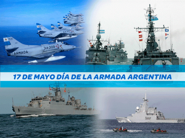 Día de la ⚓️ Armada Argentina 🇦🇷 Un día como hoy 17 de mayo, pero de 1814 se recuerda la victoria del Almirante Guillermo Brown, en el 'Combate de Montevideo' sobre la flota de la Real Española. Feliz día camaradas en actividad, retirados, reserva naval y el personal civil