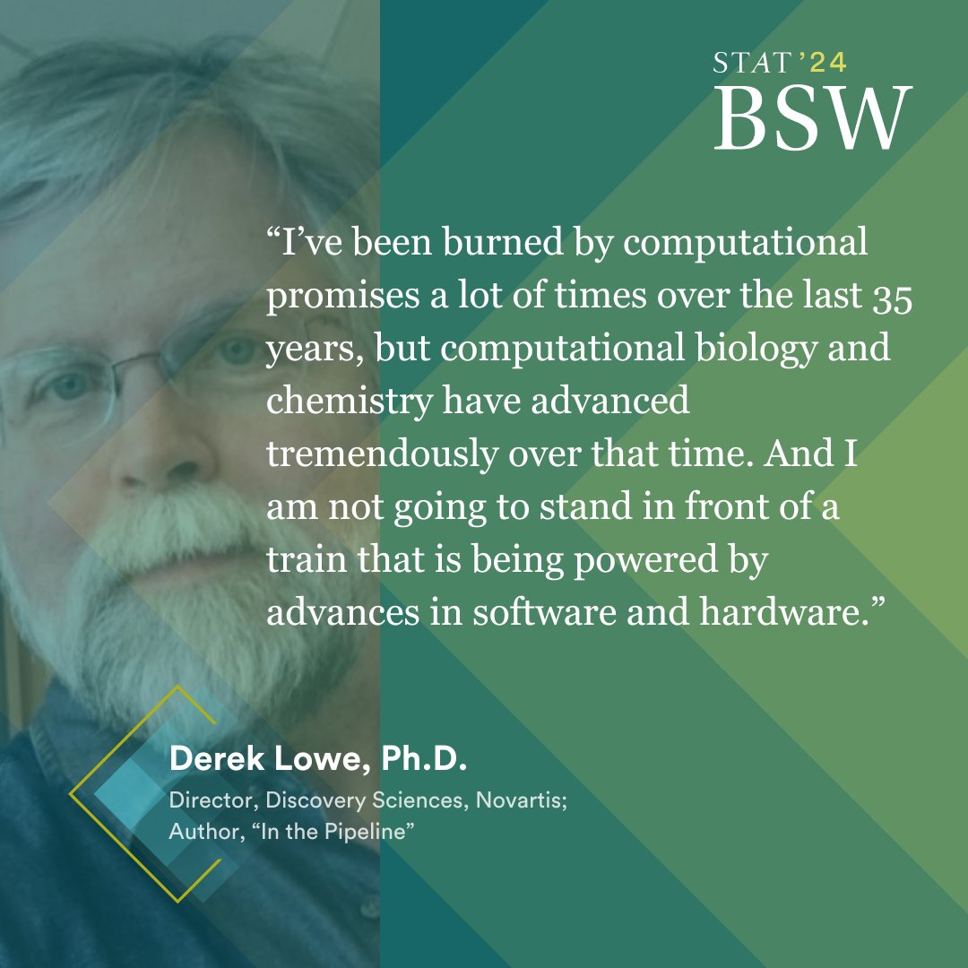 Derek Lowe, @Novartis #STATBreakthrough