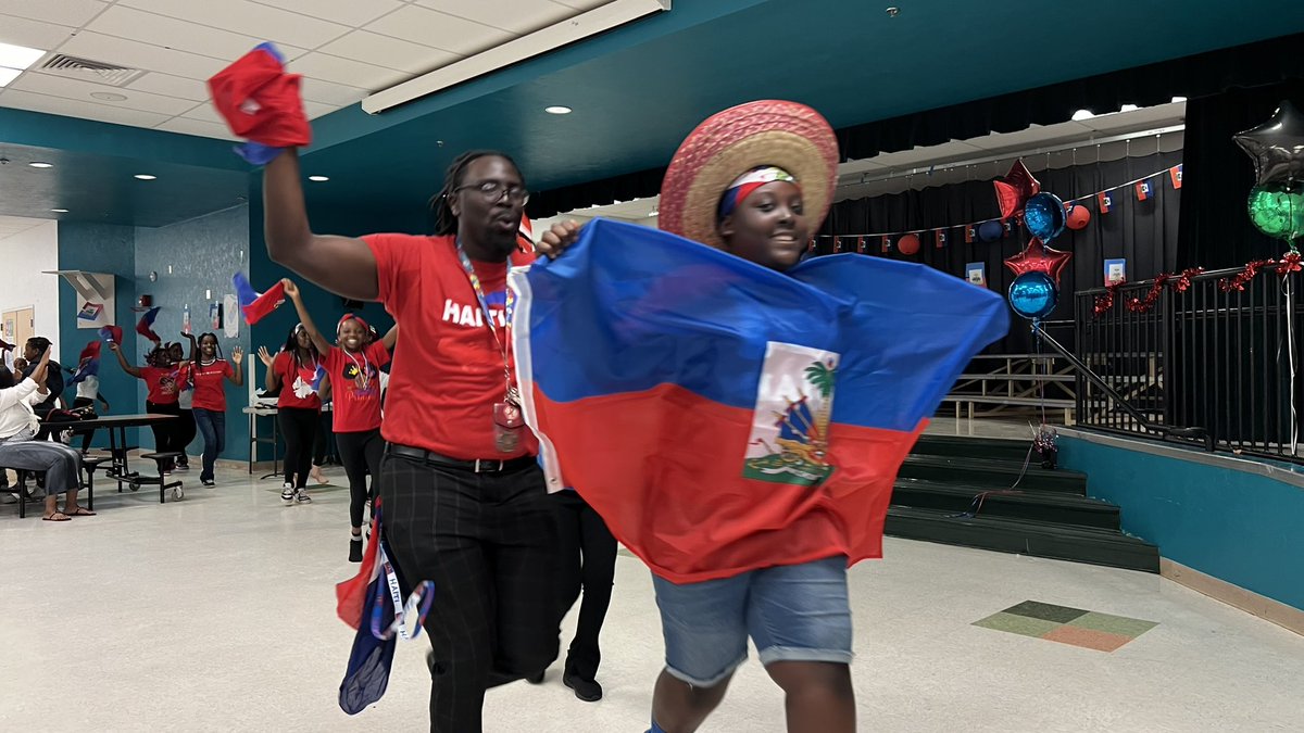 L'Union fait la Force 🇭🇹 “Unity Makes Strength” ❤️💙 Tonight our Eagles recited poems &amp; biographies, performed dances, songs &amp; an amazing step routine at our Haitian Heritage Showcase! Tomorrow we carry on the celebration of Haitian Flag Day!🇭🇹💙❤️