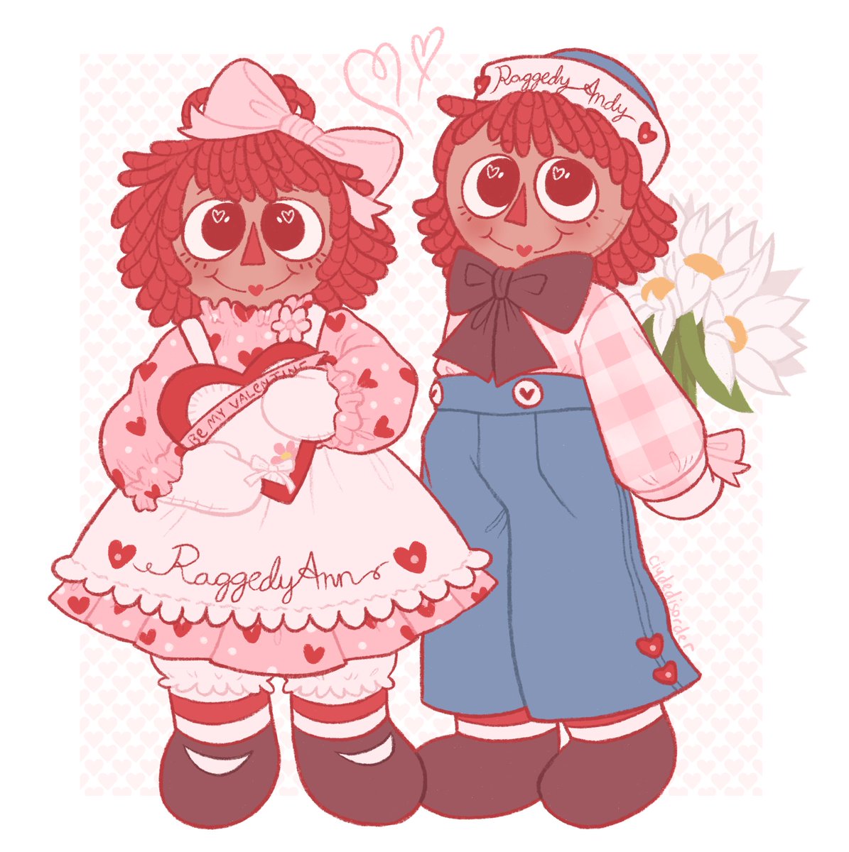 Back on my bullshit 🧶💖
#raggedyannandandy #raggedyann #raggedyandy