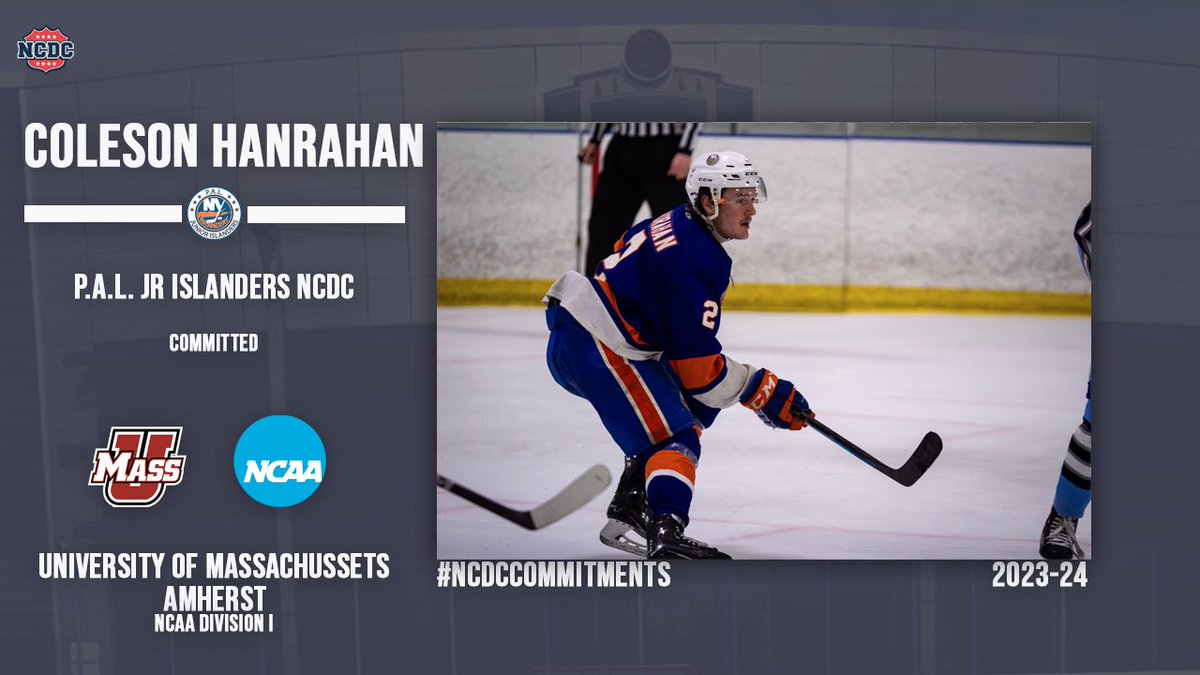 COMMITTED: Coleson Hanrahan (D) to the University of Massachusetts Amherst (NCAA Division 1). Hanrahan hails from Longmeadow, Massachusetts and was an integral part of P.A.L’s strong defensive game. Congrats Coleson!