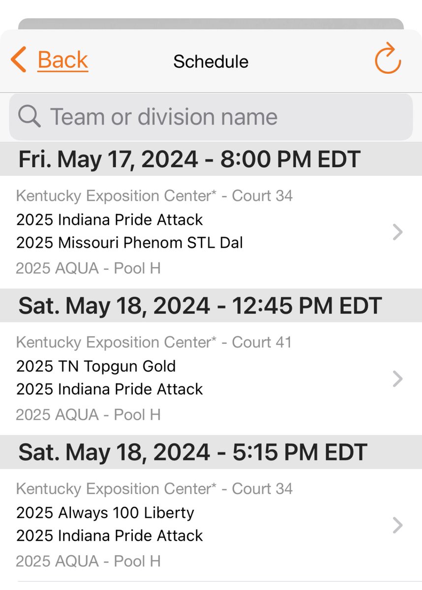 cbmeadow's tweet photo. @InPrideAttack schedule for The Classic https://t.co/PagR0ZnSBw