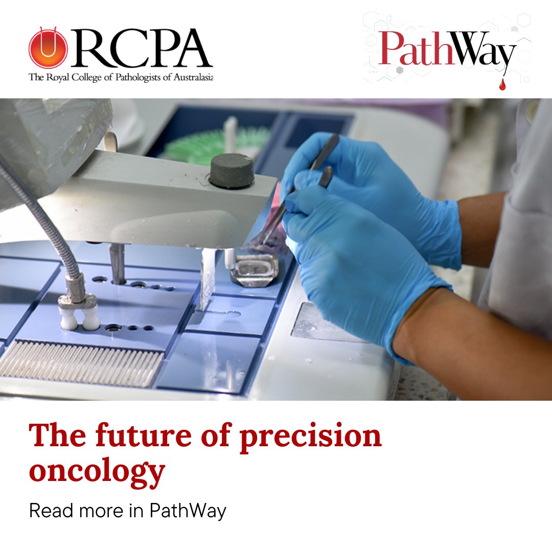 What will the future of precision oncology look like? Enabled by #genomic technology, precision oncology is reshaping the way #cancer is diagnosed and treated, offering renewed hope and improved outcomes for patients. #PathWay ➡️rcpa.me/PrecisionOncol… #PathTwitter