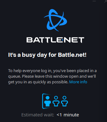 Yujene88's tweet photo. @BlizzardCS 

Why is there a qeue time logging in?

I've been waiting for 10min. Are the servers down https://t.co/znhi6bRZSN