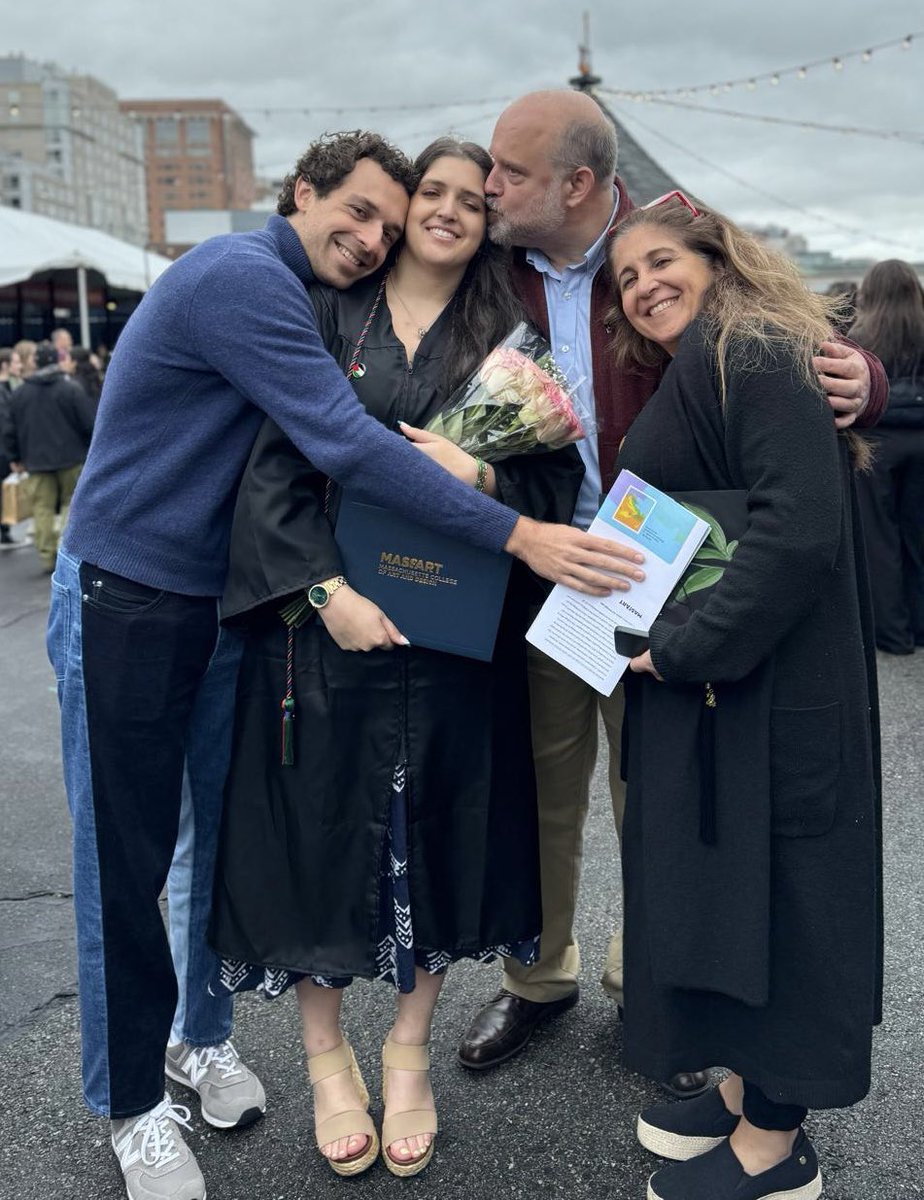 Ghada Rabah (@g_a_rabah) on Twitter photo A beautiful <a href="/MassArt/">Massachusetts College of Art and Design</a> graduation ceremony on a cold rainy Boston day. #classof2024 #proudmama A beautiful <a href="/MassArt/">Massachusetts College of Art and Design</a> graduation ceremony on a cold rainy Boston day. #classof2024 #proudmama