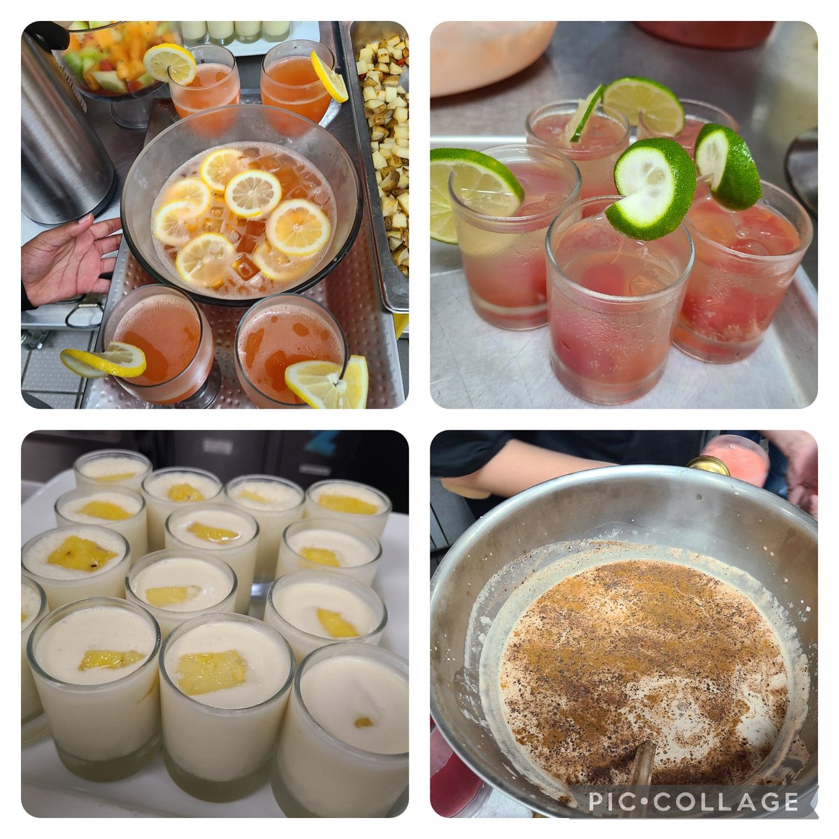 Breakfast catering for school advisory committee (thanks to 3 students for coming at 630am) followed by our annual mocktail lesson.  Just 9 class days remaining!  #madeinprostart #CTEinSC @JimStill23 @rtcgwd @Gwd50Schools 

More pics FB and IG