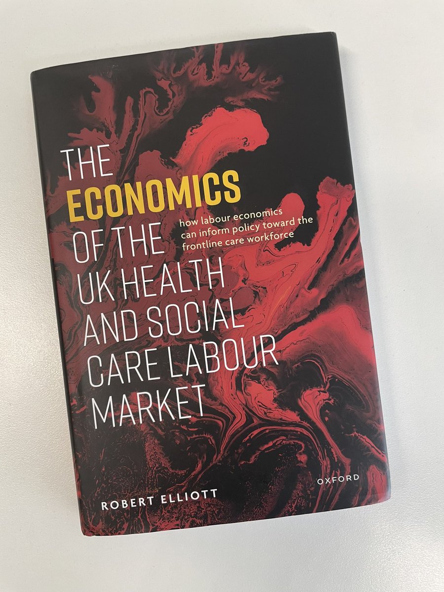 Great book by my labour economist ex- boss and mentor. Aimed at non- economists. On the UK but concepts apply to all countries @JoeMoscelli @MattXSutton @stephenjduckett @MLMcIsaac @JoanneSpetz @HERU_Abdn @WHO @HealthFdn @araujoec