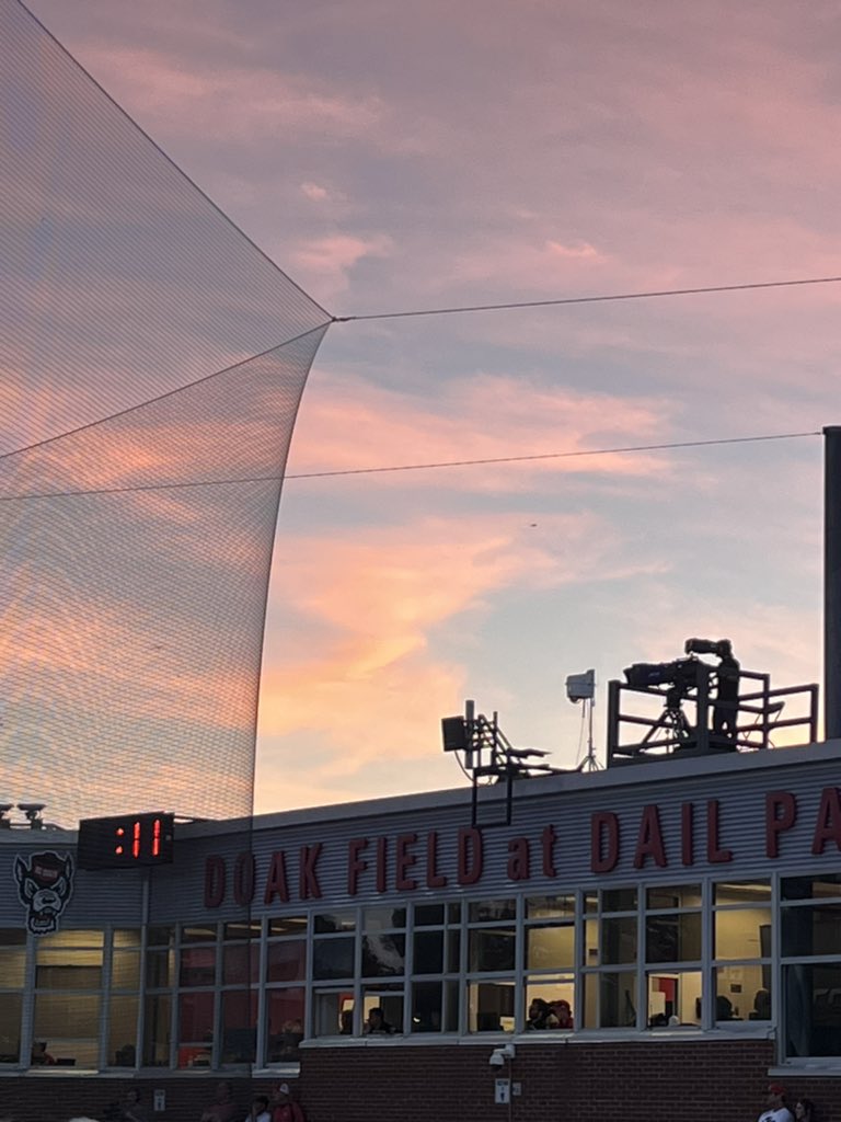 Great night for Baseball!! #Pack9 up 4 - 2 over Wake Forest through 4 innings