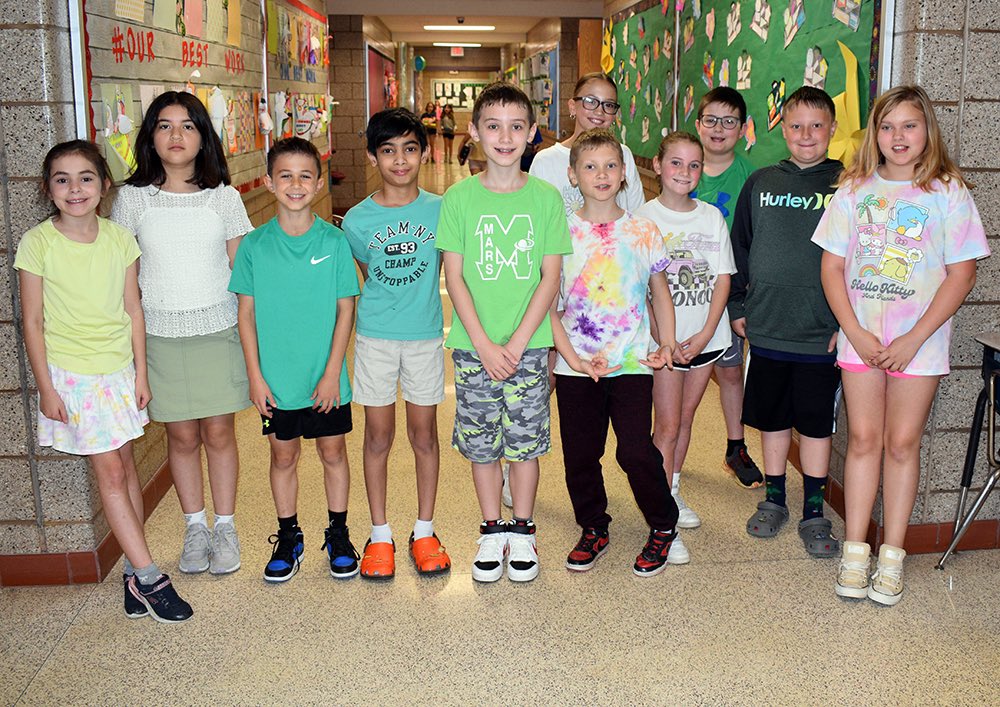 💚 K-6 students recognized Mental Health Awareness Month with the theme “Tranquil Thursday,” today. Tomorrow is “Feel Good Friday” - students are asked to wear workout or relaxing clothing. #mentalhealthawareness