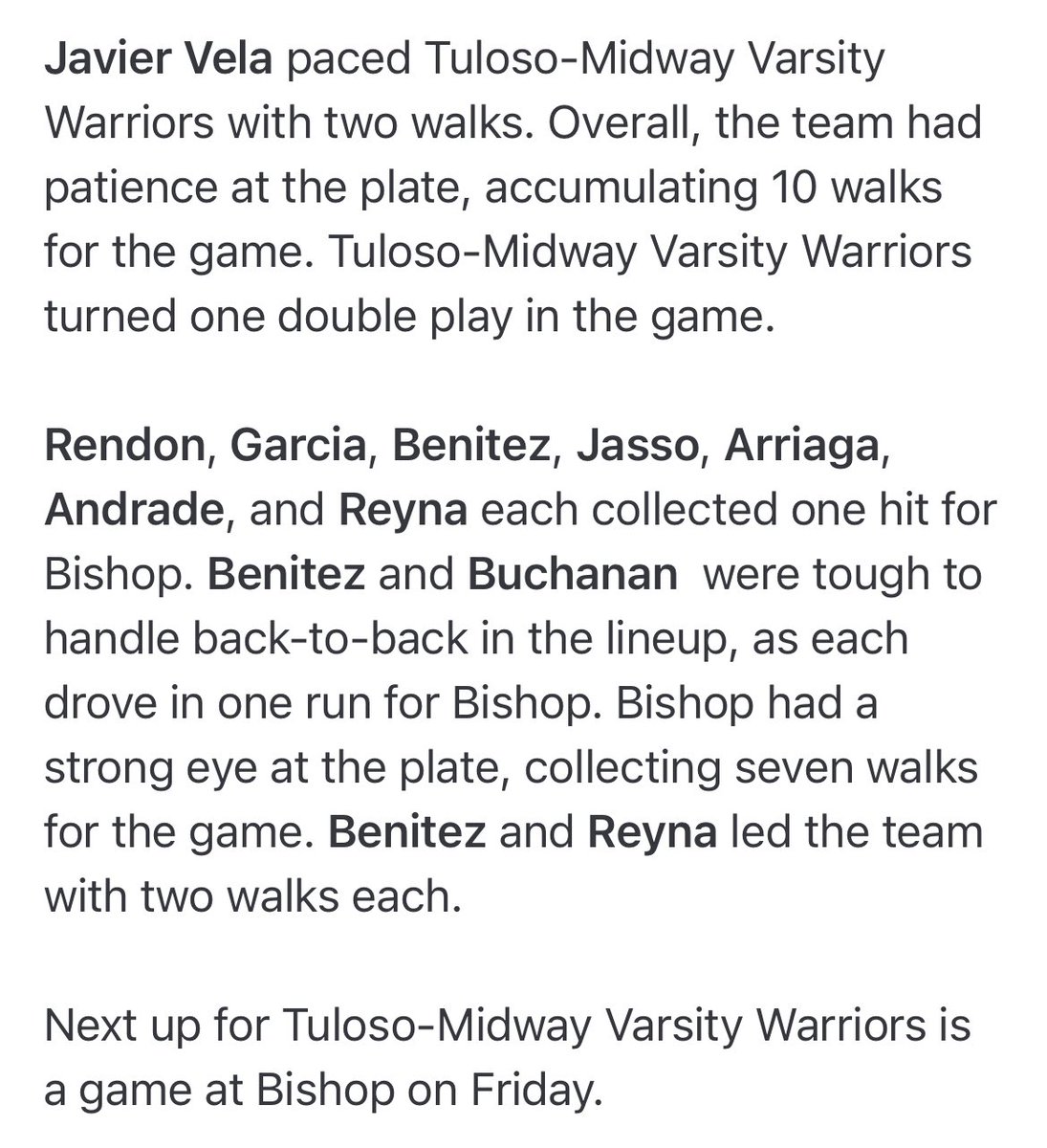 GM 37 Final: <a href="/TMWarriorBSBL/">WarriorBaseball_TM</a> 7 Bishop 4 #WE 207 #ShowTime <a href="/joshjgarcia08/">Josh Garcia</a> <a href="/Max_Lara3/">Max</a> <a href="/yayyaysmith/">Jaden Smith (yay-yay)</a> <a href="/jvela2323/">javi#23</a>