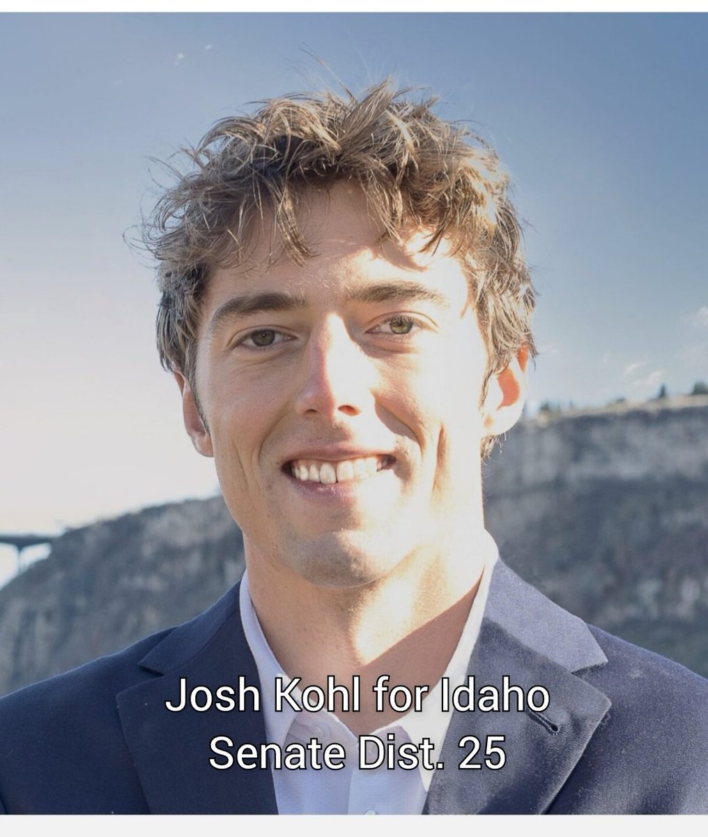kohl4idaho.com I know Josh, he's not impulse or careless. He doesn't get caught up in trendy emotional politics. Educated, intelligent, kind, and tough on big government eating through your wealth. @kohl4idaho Retire leftist Hartgen, enough already.