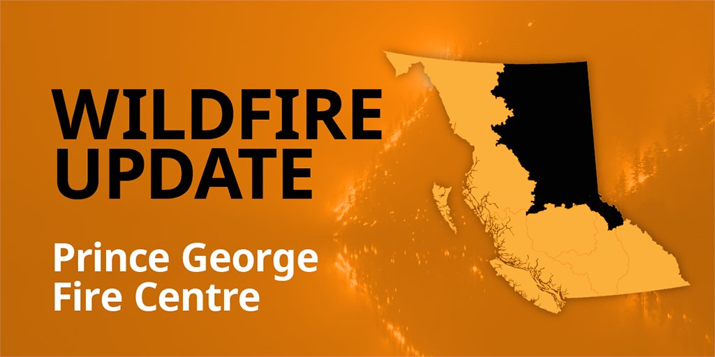 BCGovFireInfo's tweet photo. Despite the recent downturn in weather through the majority of the Prince George Fire Centre, including the Fort Nelson Zone, the BC Wildfire Service is urging the public to remain cautious while enjoying your long weekend activities. https://t.co/bUkHkl74Em