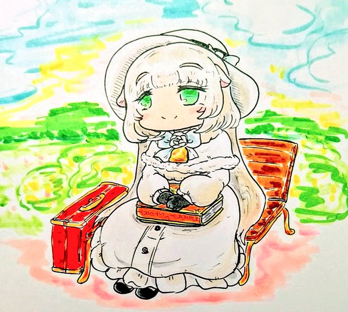 「ロングヘアー スーツケース」のTwitter画像/イラスト(新着)