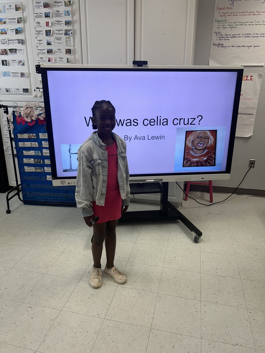 Another great day of biography presentations! I am one proud teacher!