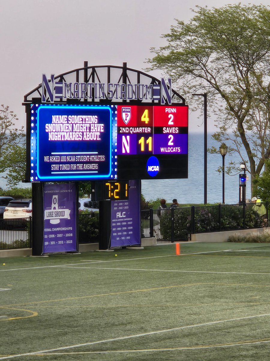No, we haven't seen a defense like yours. Very porous. Put 'em away!
@NULax