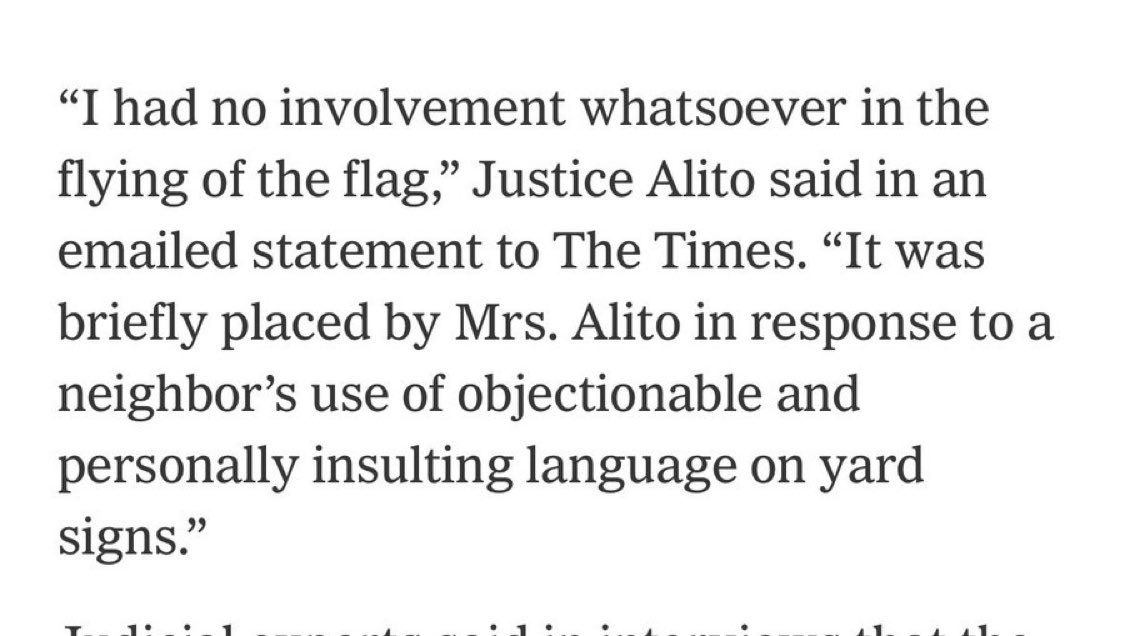 I fully expect Clarence Thomas to be inspired by Samuel Alito and claim that Ginni Thomas helped with the Jan. 6 insurrection because their neighbor was holding a gun to her head 🙄
#StenchOnTheBench #SCOTUSIsCorrupt