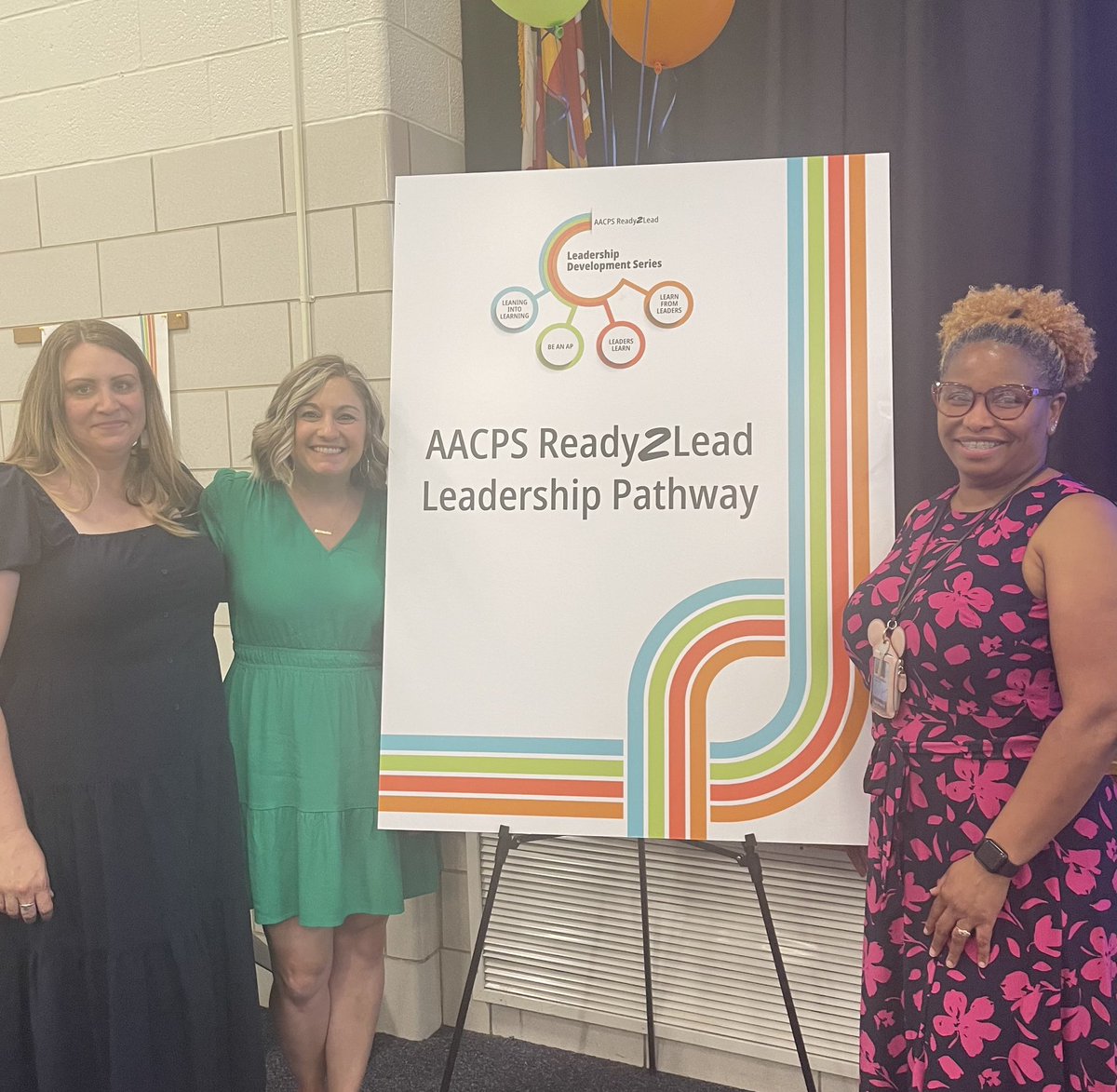 Grateful for this opportunity but even more grateful to do it alongside these two who have been traveling with me on this leadership journey. 
Find yourself a squad and stick with them. ❤️@staciebhenson <a href="/AACountySchools/">AACPS</a> <a href="/AACPS_PGD/">AACPS Prof Dev</a>