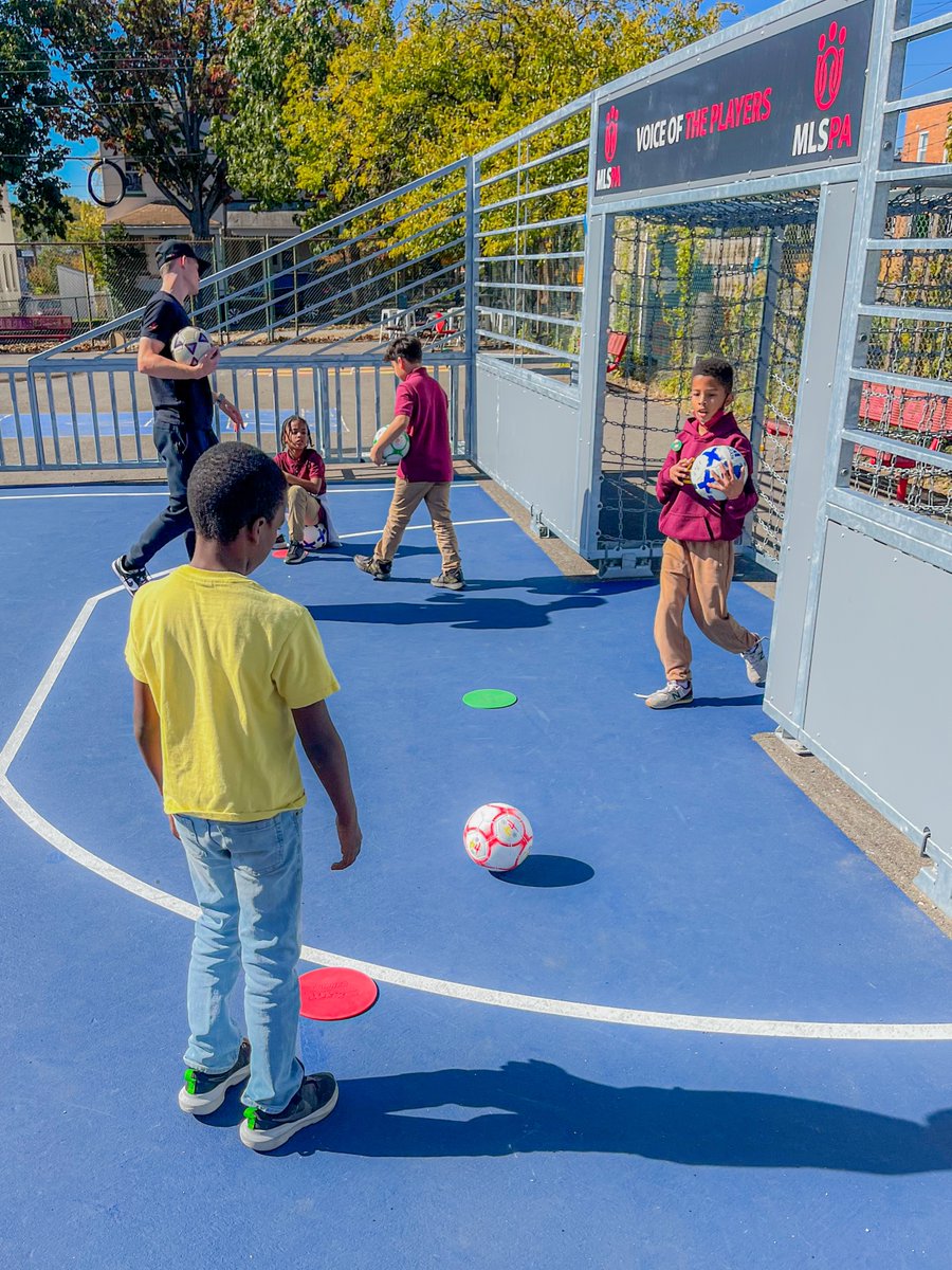Taking a trip down memory lane for #ThrowbackThursday. Grateful for all the support in launching our mini-pitch at Whittier Elementary as part of the D.C. Soccer Initiative. A big thanks to our amazing partners for ensuring that children have #SafePlacestoPlay.