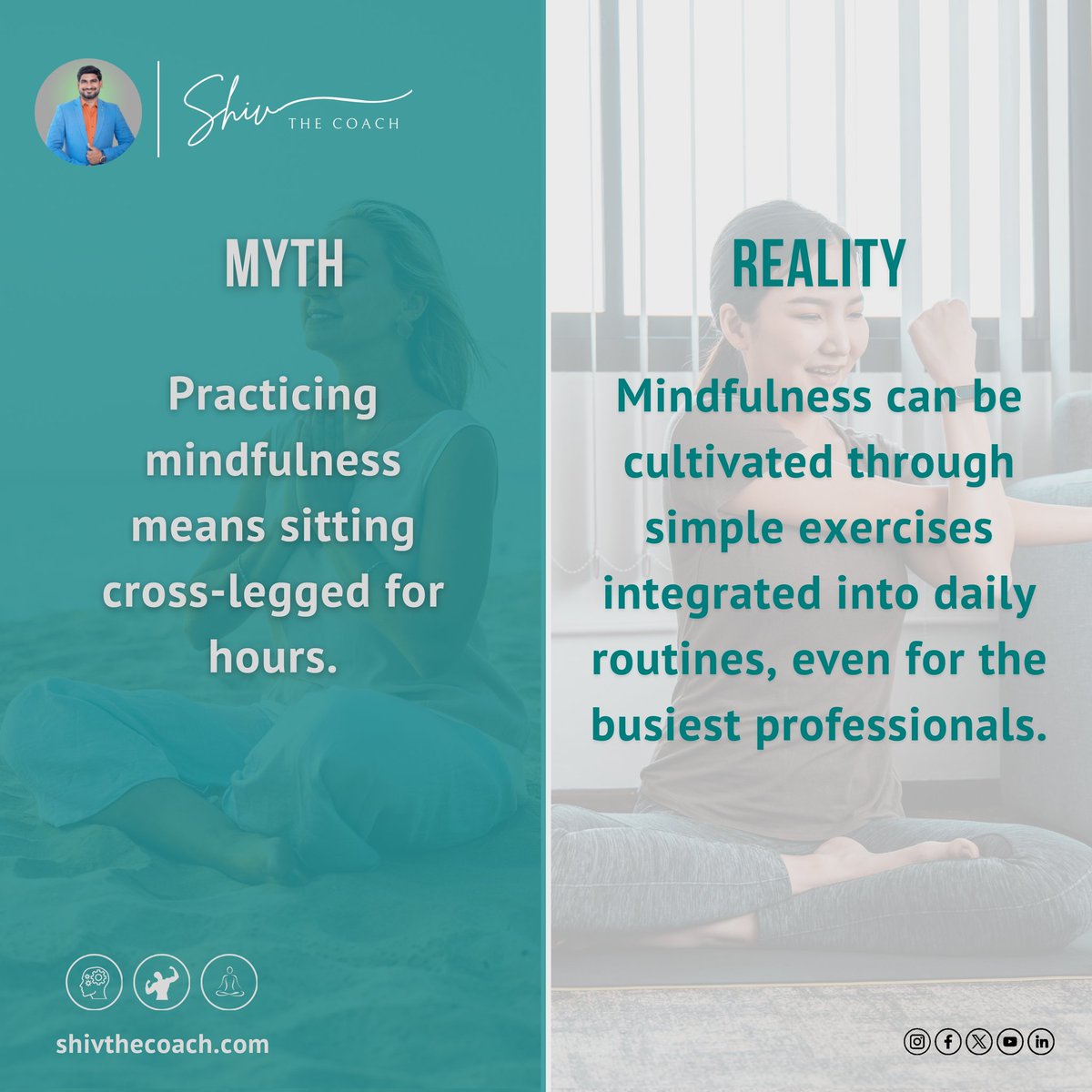 'Mindfulness is not at all sitting cross-legged for hours together, instead it can be cultivated through simple exercises.'
#Mindfulness
#DailyMindfulness
#MindfulLiving
#MindfulnessPractice
#MindfulMoments
#MindfulLife
#MindfulnessMatters
#MindfulnessMeditation
#MindfulDaily
