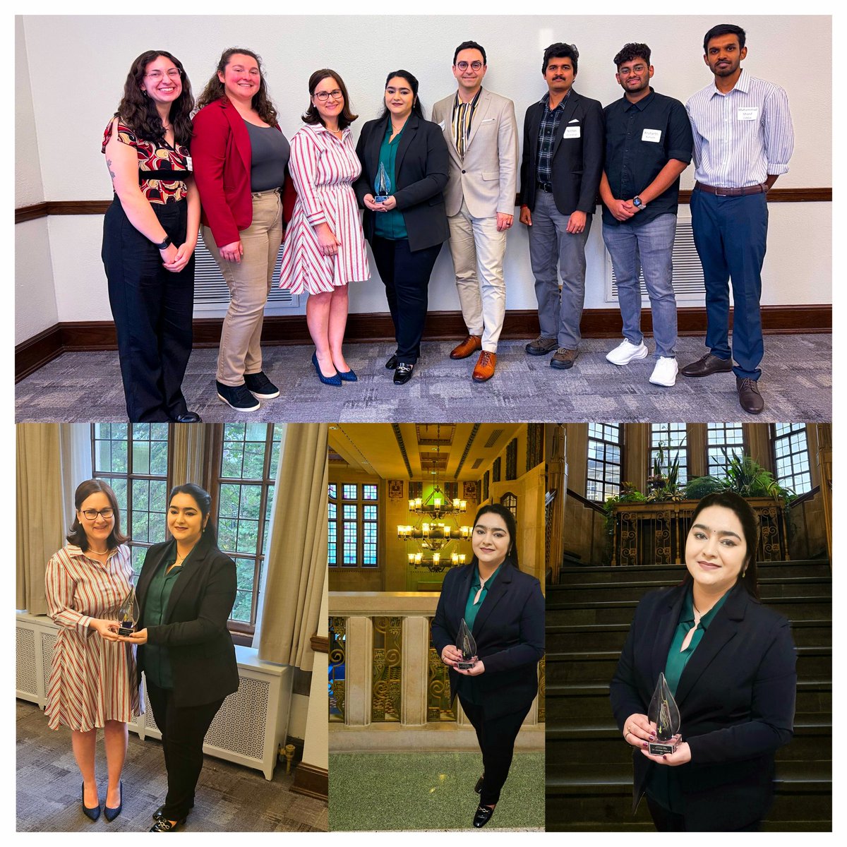 Honored to receive the 2024 Graduate School Postdoc Mentor Award at @LifeAtPurdue. I'm #grateful for this #recognition and extend special #thanks to Prof. @banasori & the members of #AnasoriLab family for their #support and #encouragement
#womeninscience
#postdoc #mentoring