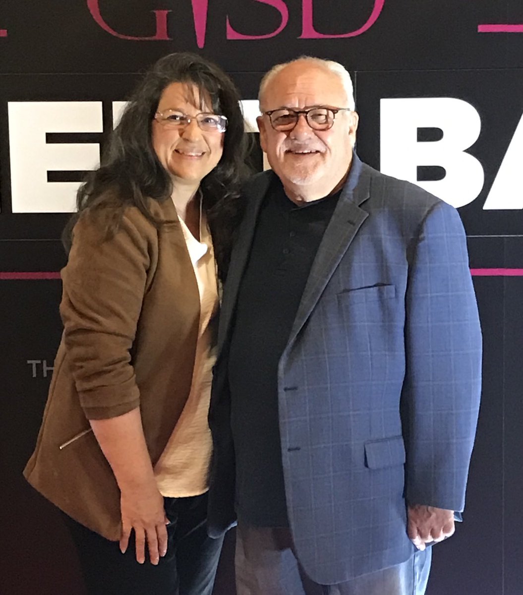 Michele Pool and David Wyatt were honored tonight at the GISD Retirement Dinner. Thank you both for your service. You will be missed.