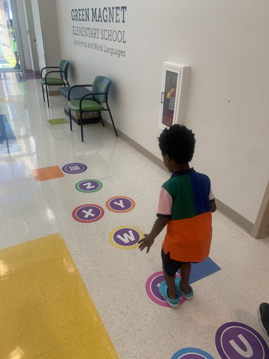 We are so excited to begin our journey to kindergarten this fall. Today <a href="/GreenESLeaders/">GreenES Leaders</a> welcomed us to explore our new school and meet members of the school community. Having great educators like we met today is one of many reasons why I 💗public schools.