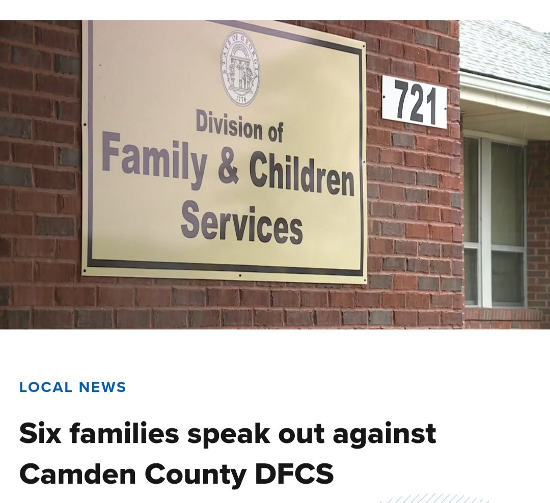 Six families speak out against Camden County DFCS 'According to a police report, a Camden County DFCS employee was arrested in April and charged with sodomy.' “Camden County has one of the lowest reunification rates in the state of Georgia. They hover around 10 to 11%,..'