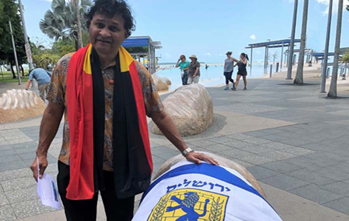 AustralianJA's tweet photo. Indigenous Friends of Israel oppose UN vote on Palestine
By Adam Kreuzer, AJA Antisemitism Education & Strategies Officer

Recently, I received a press release from the Indigenous Friends of Israel, a Cairns-based lobby group who are passionately lobbying and advocating for the safety and security of the Jewish people and the State of Israel. I was not aware of this group prior, but having now read through their press release and then their website, I felt compelled to share their message of support and promote their organisation to a wider audience. Such unequivocal pro-Israel support, positivity, hope and advocacy by their founders, Norman and Barbara Miller, is in stark contrast to the venom being spat out by the likes of hardline Indigenous politicians such as Senator Lydia Thorpe.
With this in mind, I am pleased to share my latest piece which I have just written, called: Indigenous Friends of Israel oppose UN vote on Palestine.

https://t.co/mF5GqklBp5