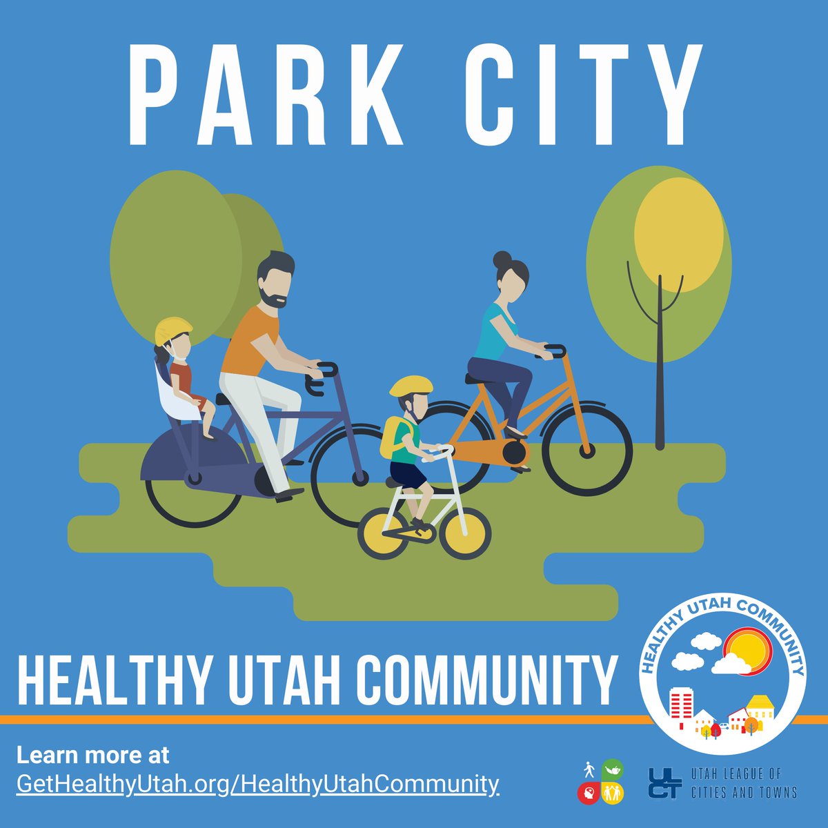 #ParkCity has been re-designated as a Healthy Utah Community by @ULCTcitycafe!

This recognition highlights our collective efforts to improve access to physical activity, healthy food, and mental health resources.

Learn more about our initiatives here: bit.ly/4asmkcO