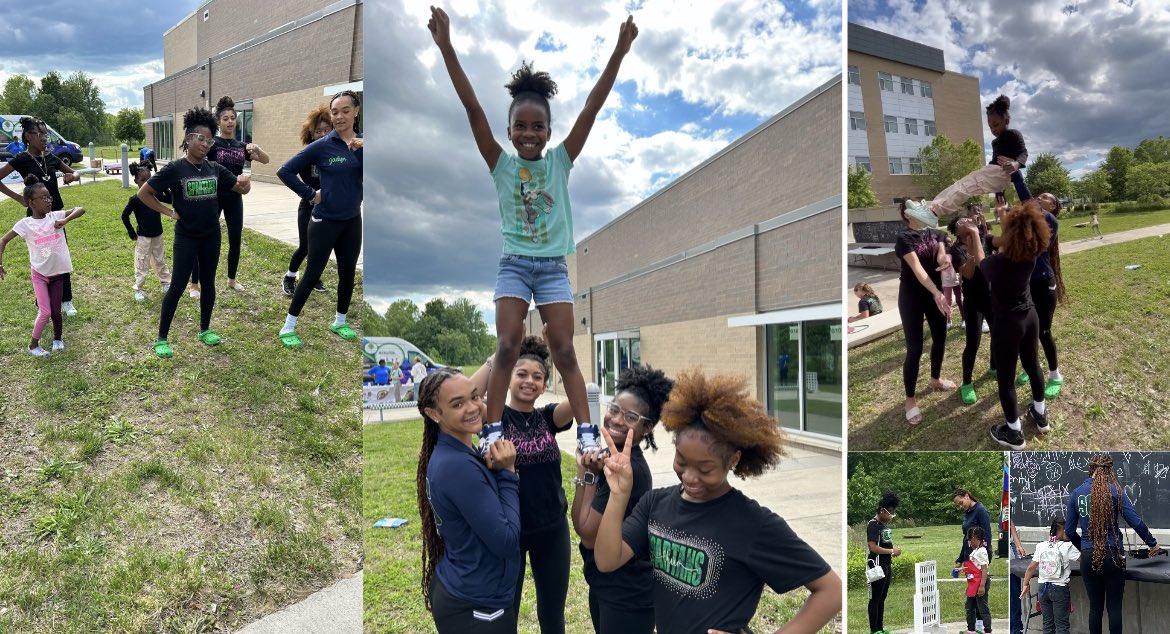We Love to See Some of Our Spartan Queens Volunteering their Time with the Kids &amp; Giving Back at Charles County Community Day💚💙
<a href="/StCharles_sga/">Spartan SGA</a> @SchsSathletics <a href="/CCPS/">Charles County Public Schools</a> <a href="/StCharlesHS/">St Charles High School</a>