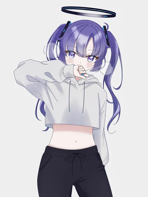 ユウカ(レッスン着) #ブルアカイラスト部