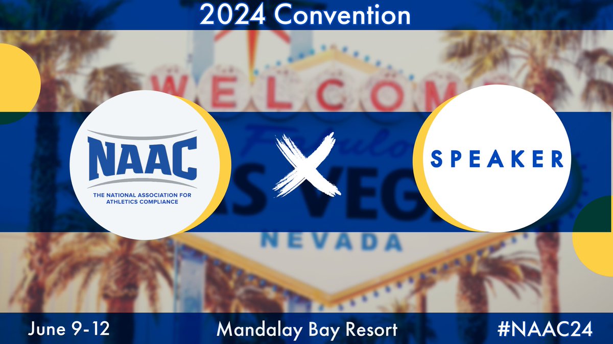 Let’s run it back!! Excited to be a speaker for the 2024 NAAC Convention! DIV II Building Campus Relationships!! #Year2 #Compliance #LearningAndGrowing #PawsUp 🧡🤍🐾 @NAACconnect
