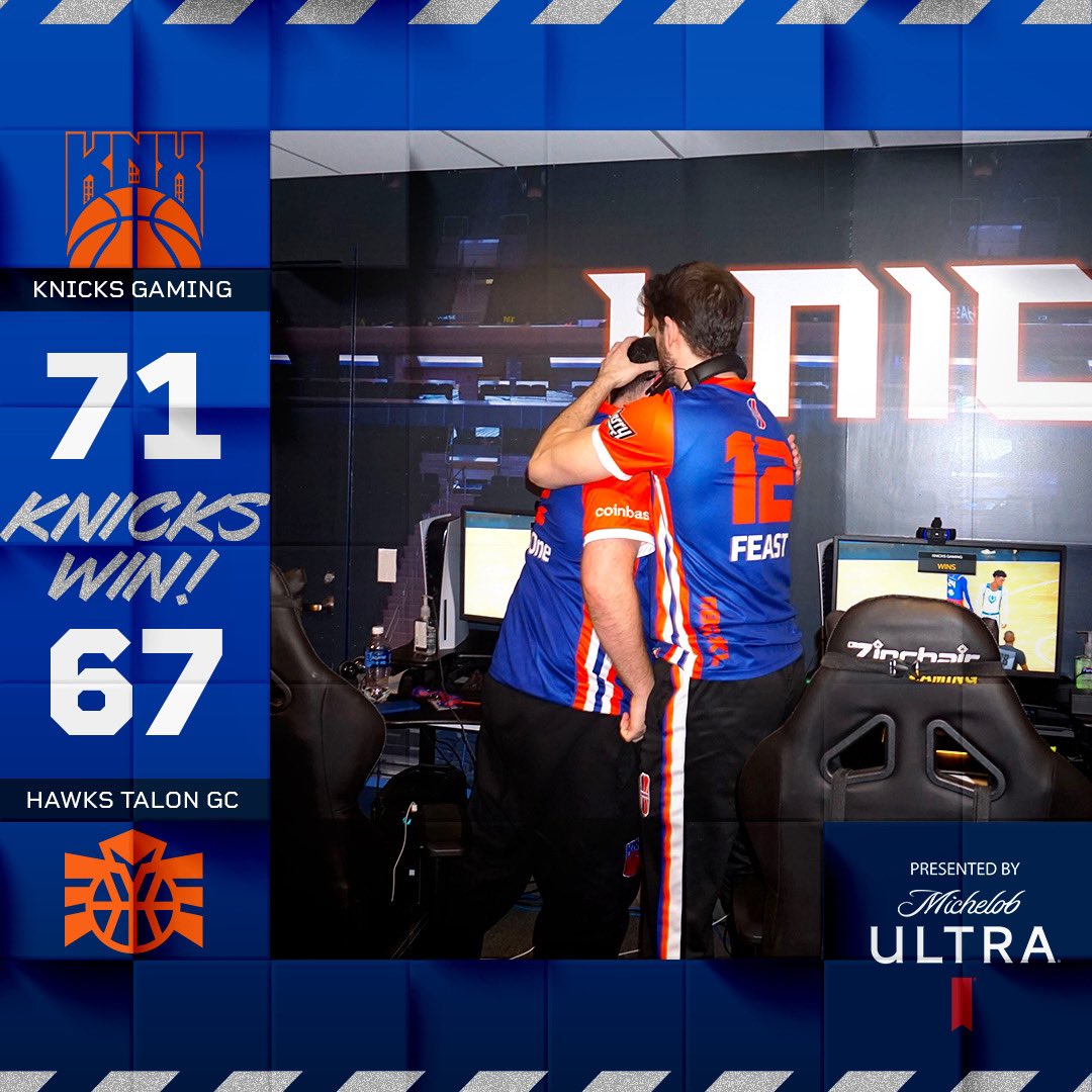 KnicksGaming's tweet photo. 2/2 TONIGHT‼️ #EnjoyEveryBucket https://t.co/eBtMk9QdTF