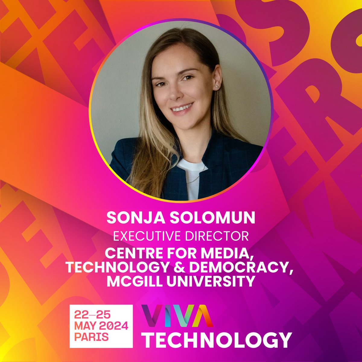 How can we ensure we design tech that empowers marginalized voices and fosters inclusion? Join our executive director @SonjaSolomun at @VivaTech on May 23rd for an insightful conversation with @MitchellBaker, @jeremyakahn, @audreyt and @andyyen on democratic tech. 🤝🎉 #VivaTech