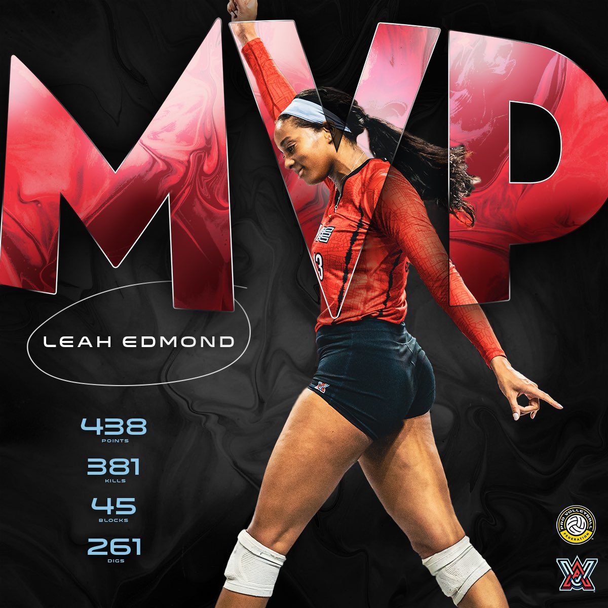 AtlantaVibeVB (@atlantavibevb) on Twitter photo 2024 <a href="/RealProVB/">Major League Volleyball</a> Most Valuable Player <a href="/leahedmond13/">Leah Edmond</a> ๐คฉ
#AtlantaVibe | #ItsAVibe 2024 <a href="/RealProVB/">Major League Volleyball</a> Most Valuable Player <a href="/leahedmond13/">Leah Edmond</a> ๐คฉ
#AtlantaVibe | #ItsAVibe