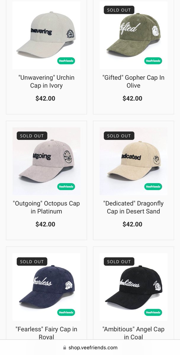 Thank you to all who supported and congrats to all who picked one up, excited to see these out in the wild 🧢