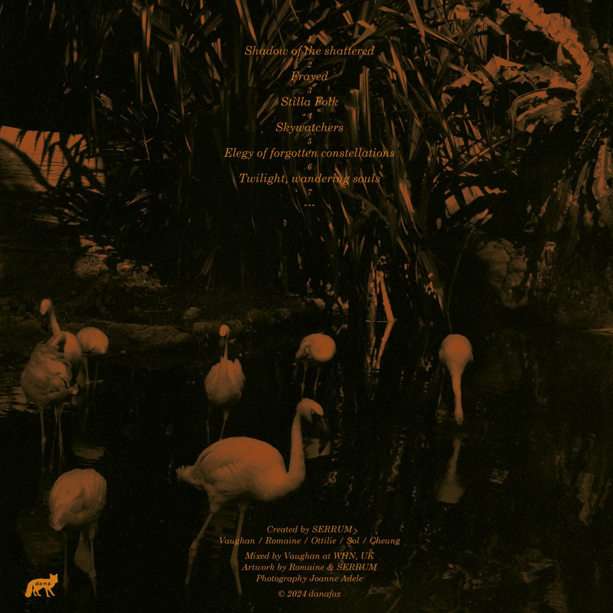 Click, click, zoom (in) 
Album artwork reverse/credits

serrum.bandcamp.com/album/body-ham…

<a href="/Danafox_Records/">Danafox</a> 
#flamingo #ambient #shoegaze