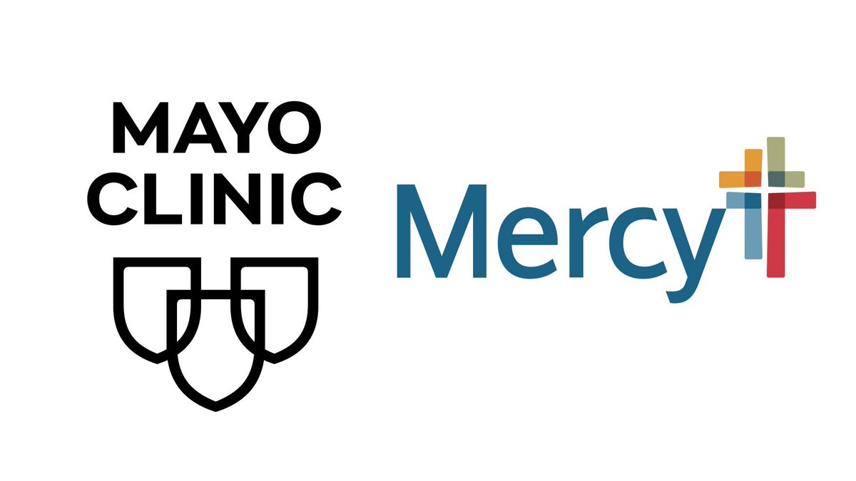 Mayo Clinic and Mercy (@followmercy) will now work together to analyze de-identified patient data as they search for new ways to diagnose, treat and prevent disease, providing better outcomes and lower costs of care. Learn more: mayocl.in/4bChVoC