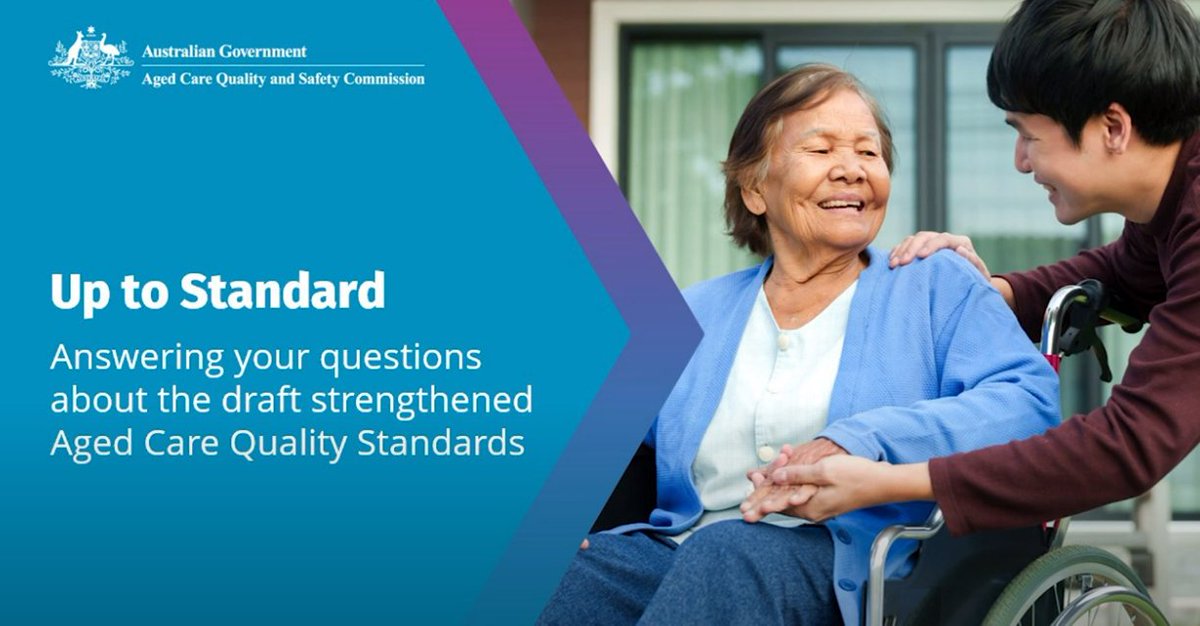 💬 You asked us: Why are the strengthened Quality Standards being released before the Aged Care Act, and will they change once the Act is finalised? 👀 Watch the third episode of our Up to Standard video series to find out: youtu.be/JM8J1Tr7W00 #ACQSC #AgedCare #Standards