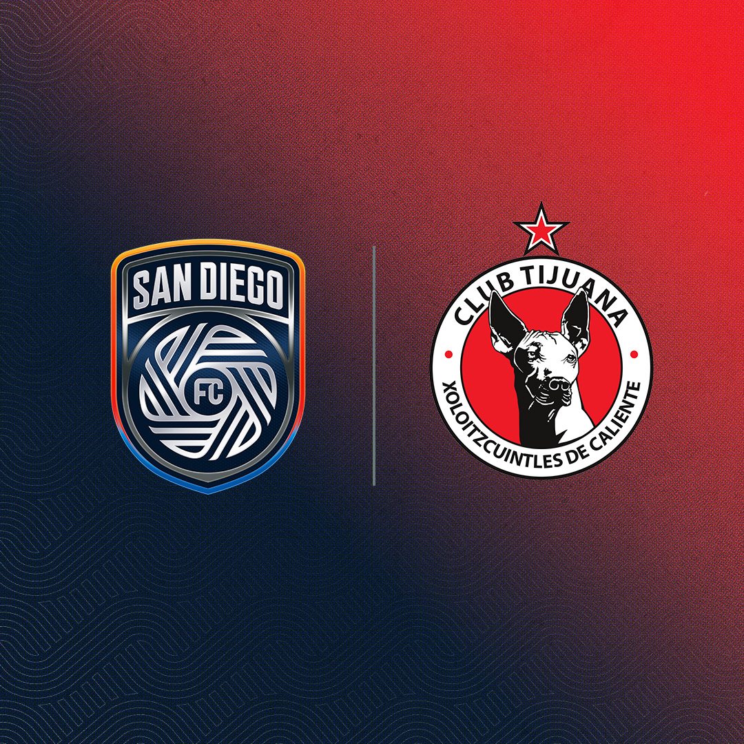San Diego FC 🤝 Club Tijuana Five-year partnership will feature an annual friendly match as part of a football cultural celebration for the region. Read more → sdfc.me/sdxtj
