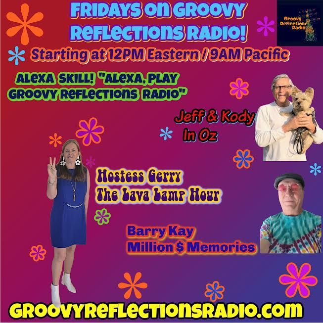 All 3 of our original shows in 3 hours! Every Friday, starting at 12PM Eastern / 9AM Pacific ...are you ready to GRooooooooooooove! Groovy Reflections Radio buff.ly/4aPTW5k