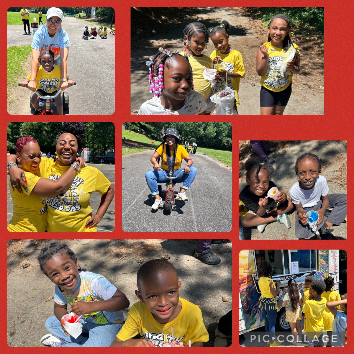 Day 1 @APSHAES Field Day was sooo much fun!! Thanks @CoachDavisinPE for planning such a wonderful event. An ice cold icee always hits the spot on a hot day! 🎉🎶💯 @CrystalJanuary @APS_HPE @apsupdate #LivingYourBestLife