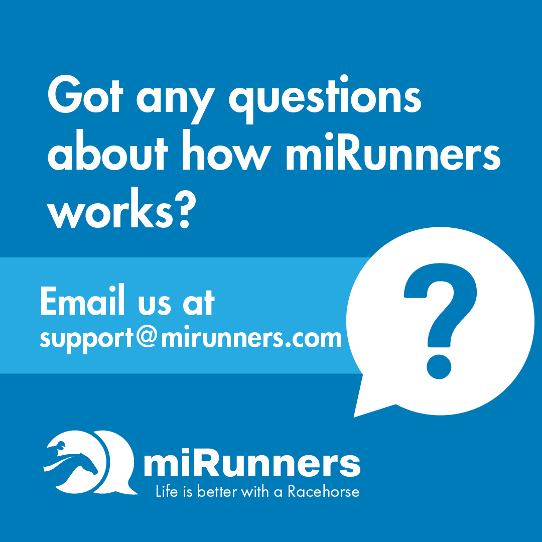 Have a burning question about how it all works? 🤔 Send us an email and our team can answer it for you! 🙌 📧 support@mirunners.com Or, give us a call during our business hours!  📞 1300 282 941  🗓️Monday – Friday from 8:30AM – 5:30PM #askus #racehorseownership #faq