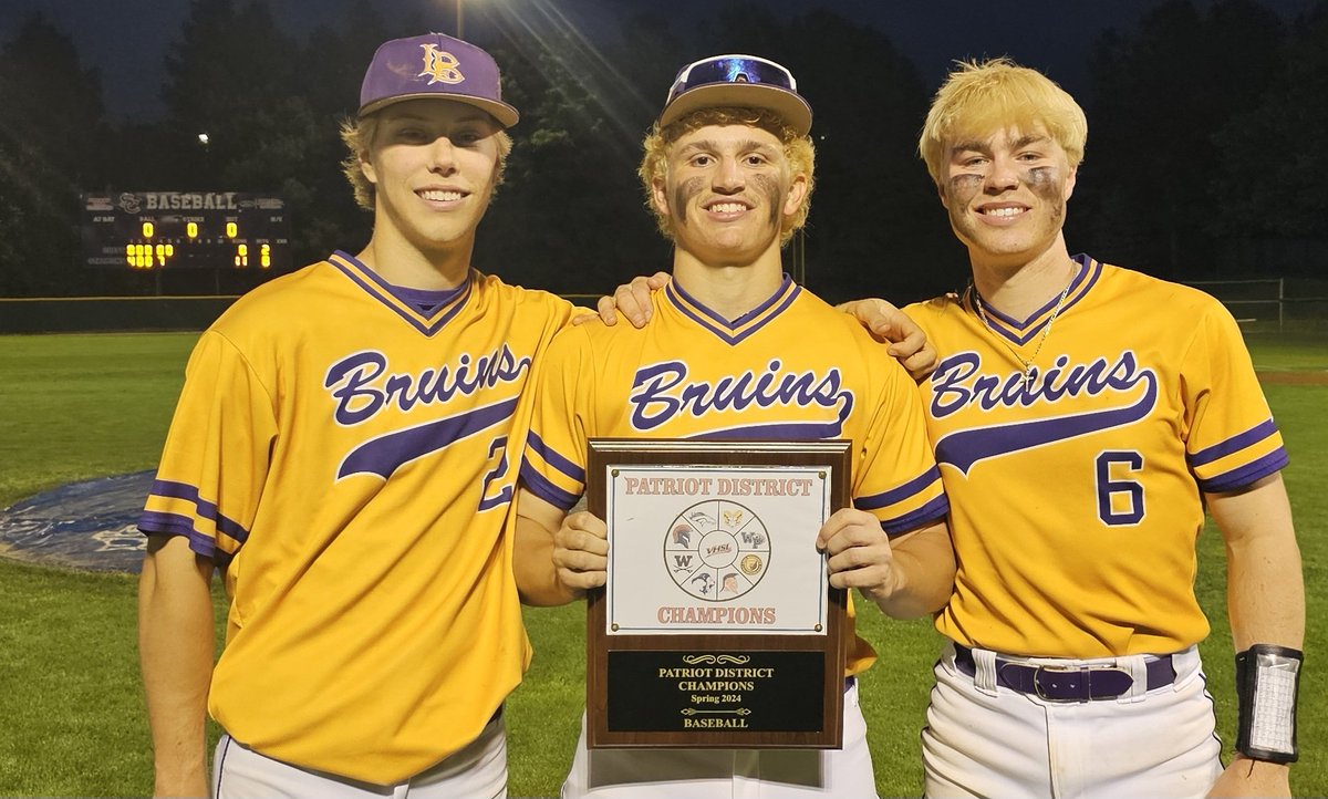 Lake Braddock Baseball (@braddockball) on Twitter photo Your 2024 seniors leave their mark
<a href="/JakeDrumm9/">Jake Drumm</a> <a href="/JLaskofski/">Jamie Laskofski</a> and <a href="/padraighall24/">Padraig Hall</a> are the first baseball Bruins to win the district championship all four years they were on the team. Never to be topped ever Your 2024 seniors leave their mark
<a href="/JakeDrumm9/">Jake Drumm</a> <a href="/JLaskofski/">Jamie Laskofski</a> and <a href="/padraighall24/">Padraig Hall</a> are the first baseball Bruins to win the district championship all four years they were on the team. Never to be topped ever