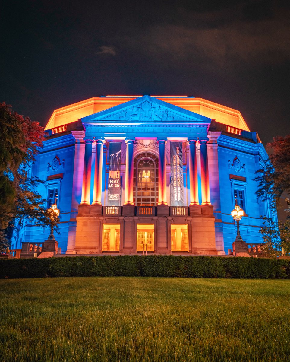 Severance Hall Lights in Cleveland, OH