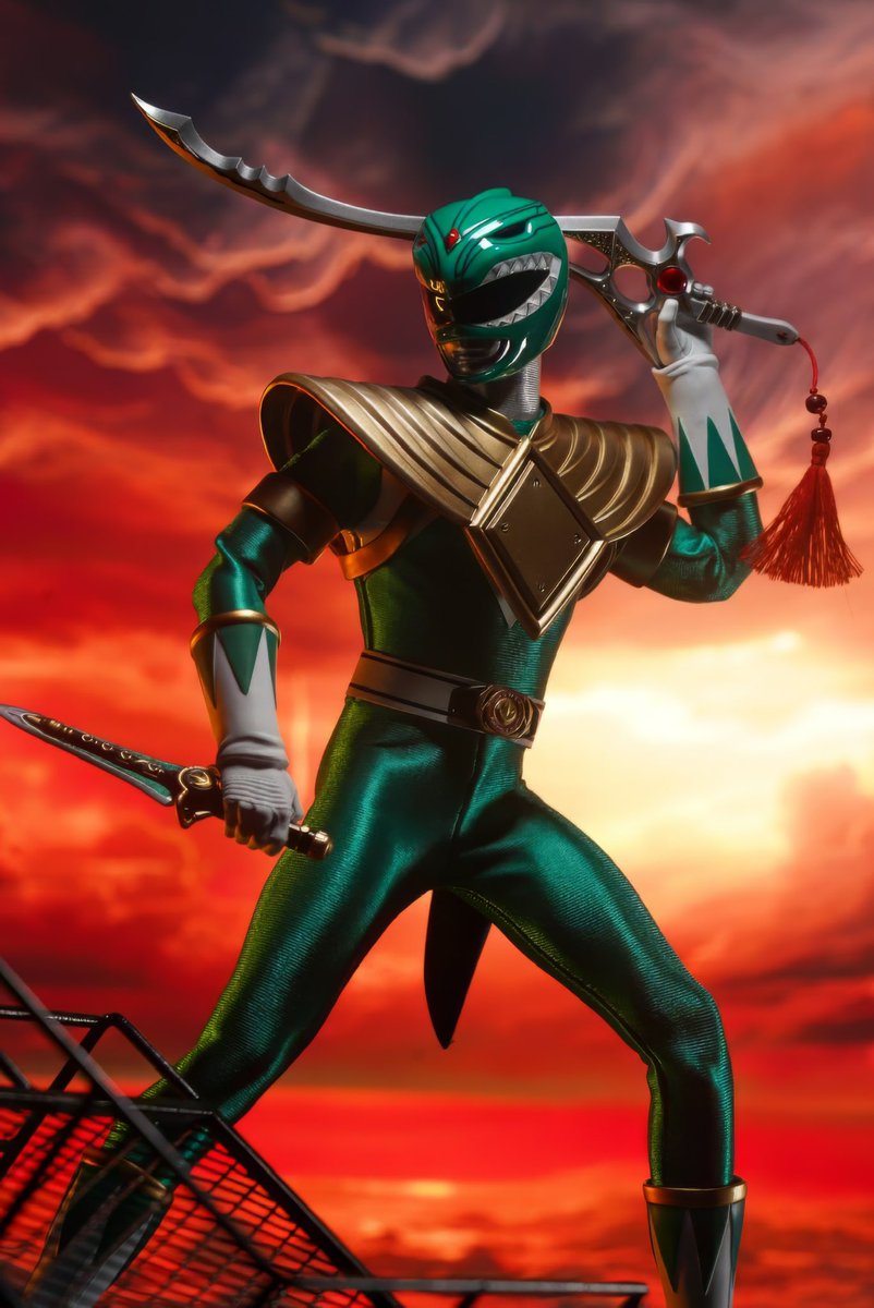Evil Green ⚡️ Hit the affiliate link here or in my bio to purchase that supports my page at no extra cost: shorturl.at/jkn59 #bigbadtoystore #powerrangers #greenranger