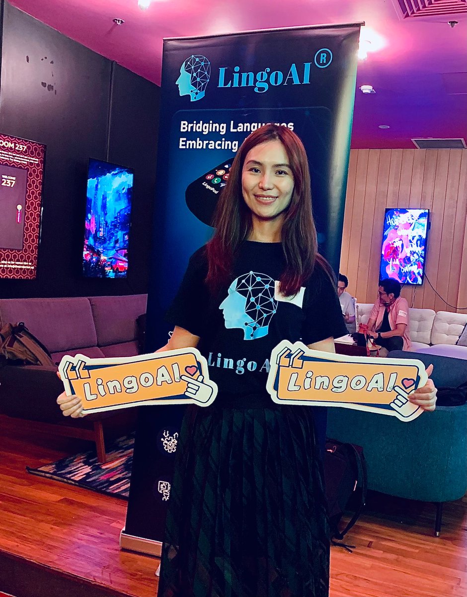 @~Miz Feiler organized the cheering session to support the successful roadshow by the LingoAI leader, Ms Una Wang. LingoAI has continued to gain strong traction in the sharing of LingoAI, and LingoPod. Thanks to all the supportive members who believe in language preservation 🌈