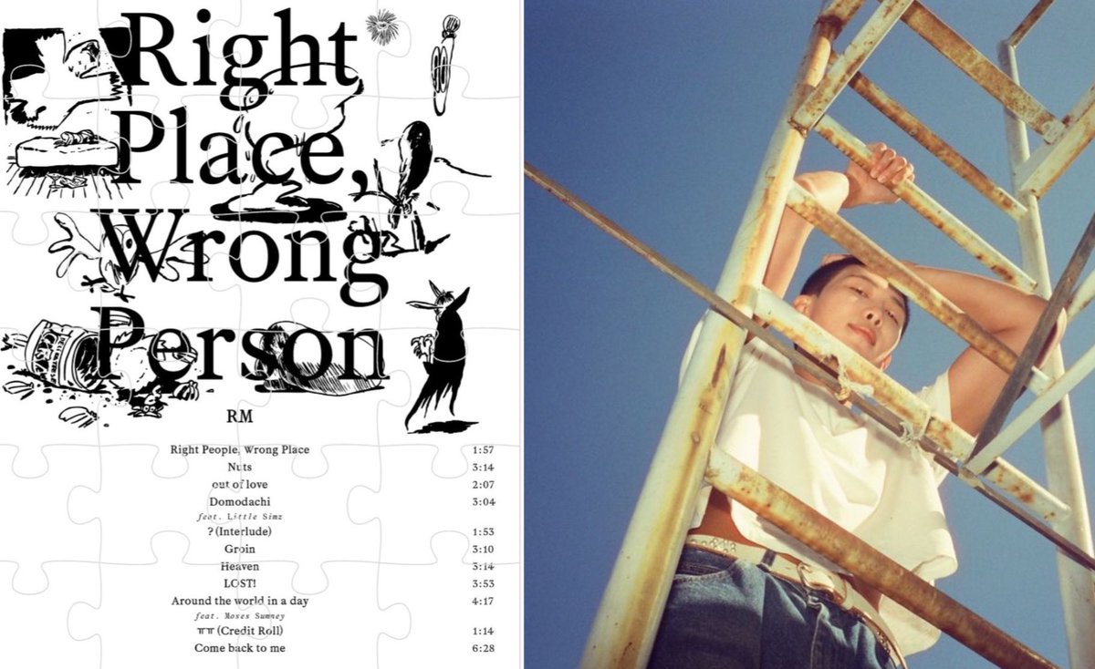 — A través del sitio web oficial de #BTS ya puedes armar el rompecabezas para conocer el tracklist oficial del álbum “Right Place, Wrong Person” de #RM. Sólo ingresa tu correo y listo. 🎀 🔗: live.umusic.com/rpwp?utm_sourc…