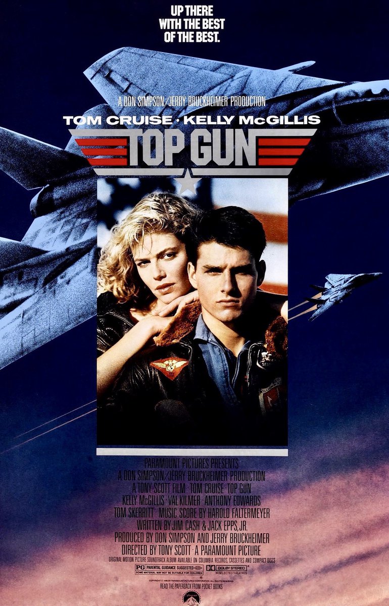 🎬'Top Gun' premiered in theaters 38 years ago, May 16, 1986